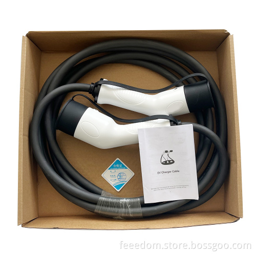 محمولة EV Charger Gun Type2-Type2 Charger Charger Cable